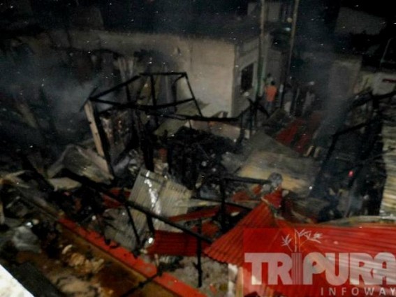 House gutted in massive fire breakout